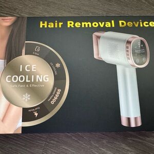 New Ice Cooling Hair Removal Device
